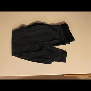 Dark gray pink leggings